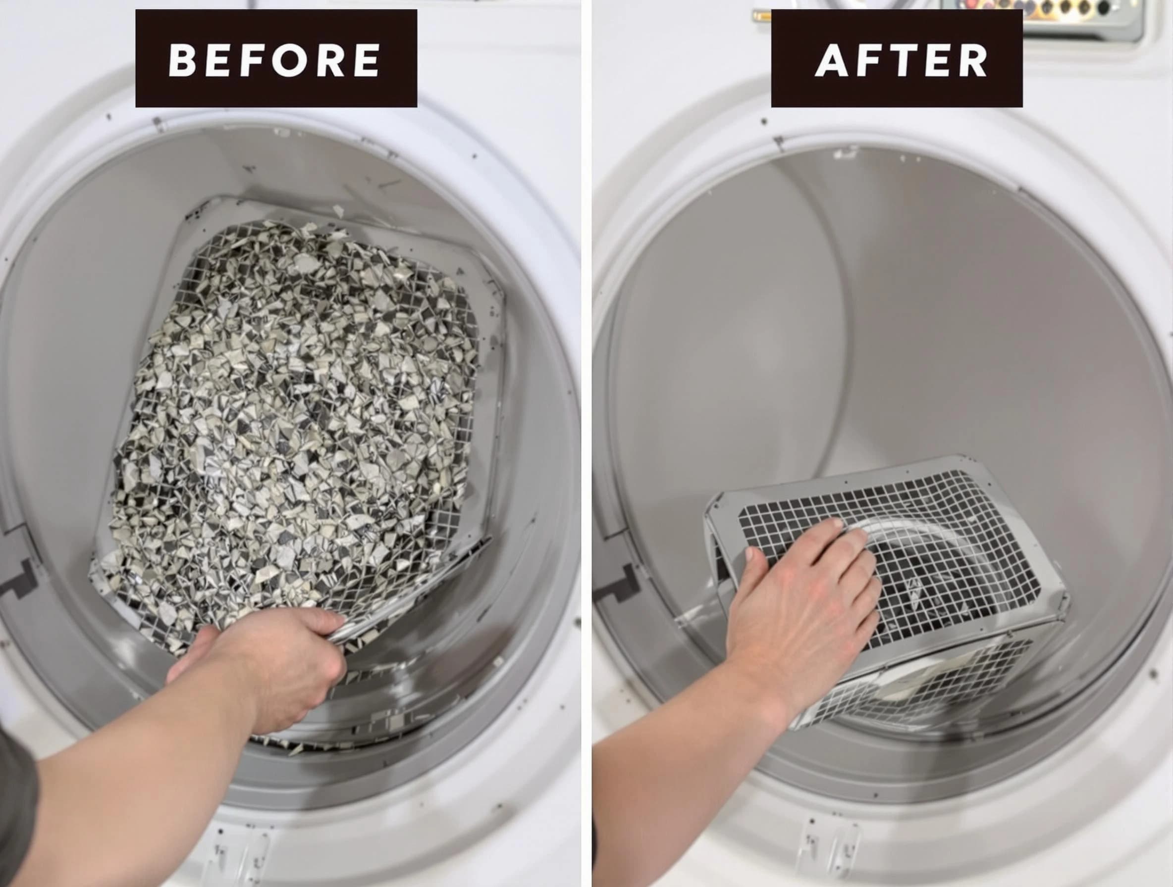 Professional lint trap cleaning by South Strabane Dryer Vent Cleaning in South Strabane