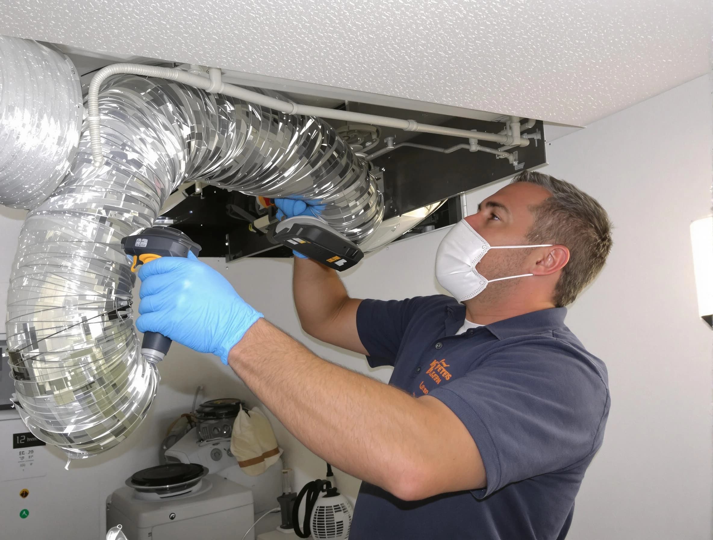 South Strabane Dryer Vent Cleaning professional performing thorough residential dryer vent cleaning in South Strabane